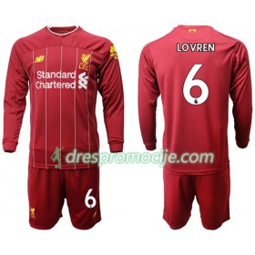 Liverpool Dres Lovren 6 Dječji Domaći 2019/2020 Dugim Rukavima